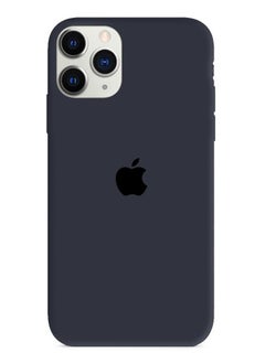 Buy iPhone 11 Pro Max Silicone Shockproof Protective Case Blue in UAE