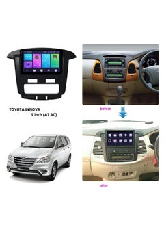 Buy Toyota Innova 2008-2010 Android Screen + Decoration + 8Gb Ram + 128Gb Memory + Apple Carplay in Saudi Arabia