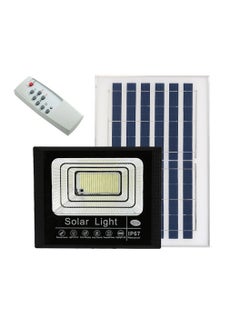 Buy 100W Solar Light Motion Sensor LED Flood Lights Outdoor Security Light with Remote Control IP67 in Saudi Arabia