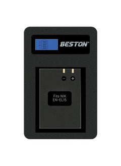 Buy Beston Charger for Nikon EN-EL15 Batteries: Tailored charger for Nikon EN-EL15 batteries, offering convenience and peace of mind for extended shooting sessions. in Egypt