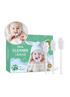 Buy Baby Tongue Cleaner 42PCS, Baby Oral Cleaner, Disposable Infant Toothbrush Baby Mouth Cleaner, for 0-36 Month Baby in Saudi Arabia