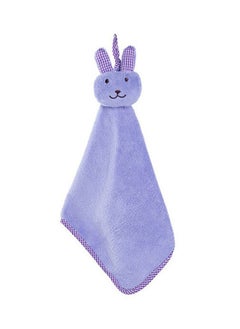 Buy Cartoon Animal Dishcloths Hanging Wipe Bath Towel Purple in UAE