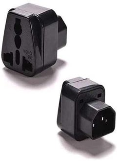 Buy UPS C14 to Universal Female Socket Power Adapter (3-PACK) in UAE