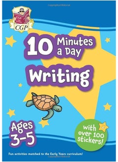 اشتري 10 Minutes a Day Writing for Ages 3-5 (with reward stickers) في الامارات