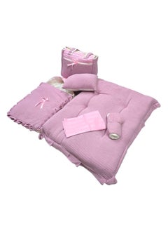 اشتري 6-Piece Set of Bed Sheet Baby House Diaper Bag Nursing Home في السعودية