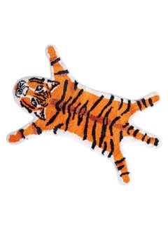 Buy Tiger Shaped Rug Animal Bath Mat Area Rug Non-Slip Bathroom Doormat Bedroom Bathroom Kitchen Cartoon Area Rug (23.6x35.4in) in Saudi Arabia