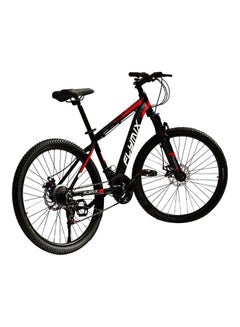 Buy Mountain Bike SND26002 Comes With 7 Multi Speeds Red&black size 26 in Egypt