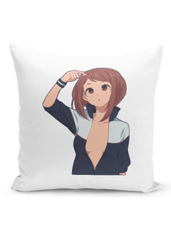 اشتري My hero Academia Throw Pillow My Hero Academia Couch Cushion Anime Style Comic Accent Pillow Boku no Deeku-Ochako Ochaco Uraraka في الامارات