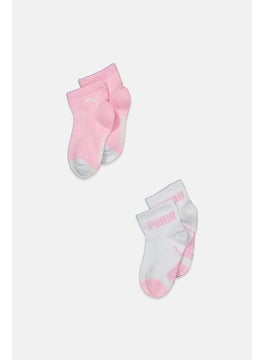 Buy Kid Mini Cats 2 Pairs Lifestyle Sock, Pink in UAE