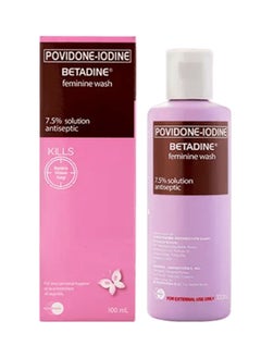 اشتري Betadine Povidone-Iodine Antiseptic Feminine Wash - 100ml في الامارات