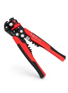 Buy Multifunctional Cable Wire Stripper Cutter, Crimping Stripping Plier Tool, Self-adjusting 8" Automatic Wire Stripper/Cutting Pliers Tool for Wire Stripping, Cutting, Crimping (Red) in Saudi Arabia