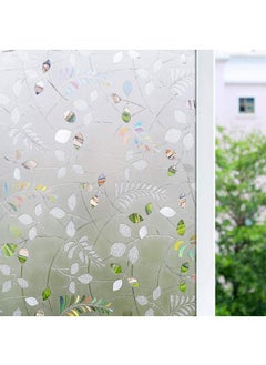 Buy Window Film Decorative Privacy No Glue Glass Sticker For Door Home House Ofiice Heat Control Anti UV 90 x 200 cm in UAE