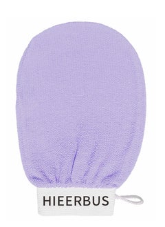 Buy Deep Exfoliating Glove, Korean Loofah for Shower Cleaning and Exfoliating The Skin ,Body Scrubber Loofah Sponge for Dead Skin Remover Making Moroccan Bath at Home Purple in UAE