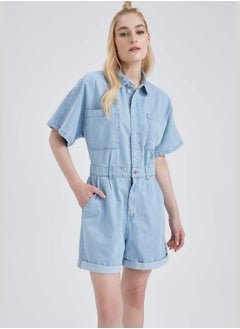 Buy Woman Denim Jump Suit in UAE