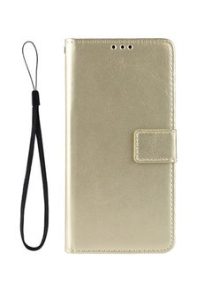 Buy ITEL A70/A665L 4G Case Cover Soft Quality Leather Flip Folio Wallet with Card Slots Holder Stand Back Cover Drop-Proof Shock-Proof Protective Shell Phone Back Accessories Protection in Saudi Arabia