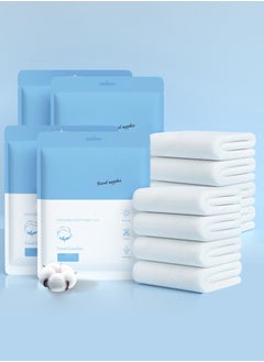 Buy 10 Packs of Disposable Bath Towels and Towel Sets Essentials for Travel in UAE