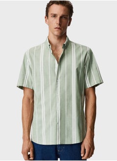 Buy Striped Regular Fit Shirt in Saudi Arabia