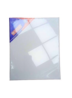 Buy Painting Canvas Board Canvas Panel, Square Small Art Board for Oil Paint Blank, Artist Canvas Primed with Acrylic Gesso, Suitable for Acrylic and Oil Painting, 24 x 30cm, White in UAE