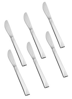 Buy Japanese stainless steel dinner knife set  6 pieces in Saudi Arabia