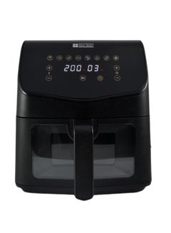 Buy Home Maker Digital Air Fryer 7.5 Liter, 1450-1700 W, High Speed Air Circulation System, Preset Cooking Programs, Timer & Temperature Control, Over Heat Protection, Transparent Drawer, Non-stick Basket in UAE