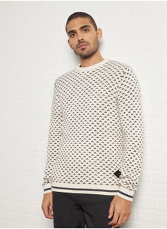 Buy All-Over Print Sweatshirt in Saudi Arabia