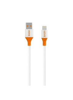 Buy Vidvie CABLE VIDVIE CB4014i USB/IPHONE 2.4A 1M WHITE in Egypt