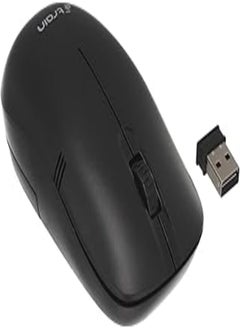 Buy E-train (MO10B) Wireless Optical Mouse 1200DPI - Black in Egypt