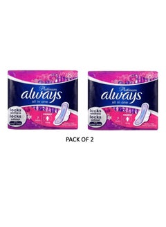 Buy Always Ultra Thin Platinum 2 packs of 7 pads in UAE