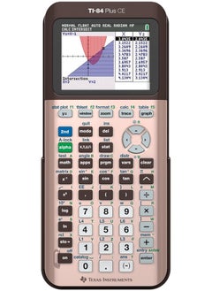 Buy Texas Instruments TI-84 Plus CE Color Graphing Calculator Rose Gold in UAE