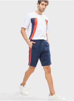 Buy Side Stripe Drawstring Shorts in Saudi Arabia