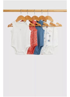 اشتري Vehicles Sleeveless Bodysuits - 5 Pack في الامارات