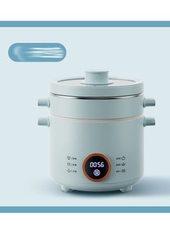 Buy Household Single Person Steaming And Cooking Integrated Non Stick Pot, Easy To Clean Electric Rice Cooker in Saudi Arabia