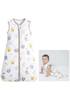 اشتري Toddler Sleep Sack, Baby Breathable Wearable Blanket with 2-Way Safe Zippers, Buttery Soft Sleeveless Sleeping Bag, Suitable for 6-12 months في السعودية