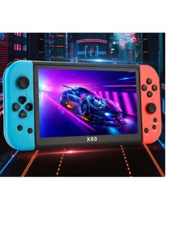 Buy X80 Portable Game Console, 7-inch HD Display, 16GB+64GB, 10 Arcade Emulators, Versatile Multi-functional Retro Gaming Device in UAE