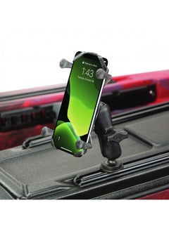 Buy Ram Mounts Rap-Hol-Un7B-201U X-Grip Phone Holder With Composite Double Socket Arm(Medium) Compatible With Ram B Size 1" Ball Components in UAE