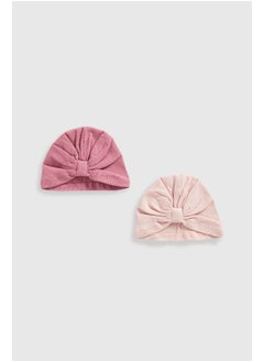 Buy Pink Turban Hats - 2 Pack in UAE