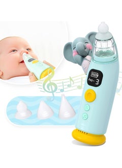 Buy Automatic Baby Nasal Aspirator,Electric Auto Snot Remover with LED Light & Music Rechargeable Nose for Snotty Kid/Nose/Children/Toddler in UAE