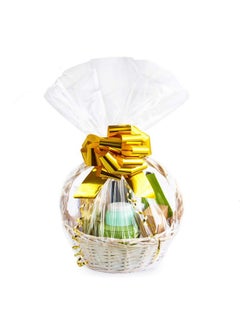 اشتري Large Cellophane Bags24X30 Inch Cellophane Wrap For Gift Baskets10Pcs Clear Basket Bags في الامارات