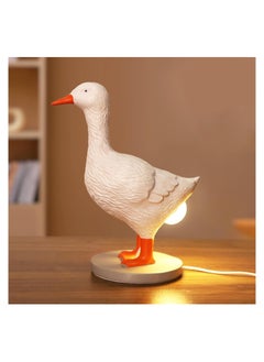 اشتري Duck Egg Lamp, Funny Laying Egg Lamp, Resin Night Light Lifelike LED Egg Lamp, Warm Light with USB Table Lamp,  Birthday Holiday Gift, Decoration for Home Bedroom في الامارات