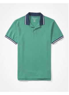 اشتري AE Tipped Pique Polo Shirt في السعودية