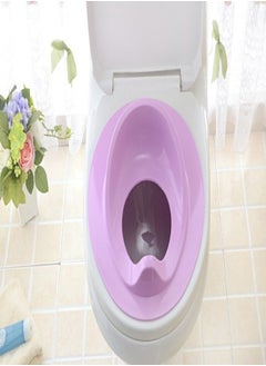 Buy Baby soft potty seat with handle - Baby training toilet seat. in Saudi Arabia