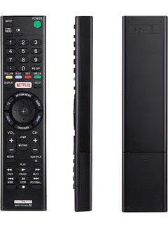 Buy RMT-TX100U Universal Remote Control for Sony-TV-Remote, for All Sony bravia LCD LED HD Smart TVs, with Netflix Buttons in Saudi Arabia