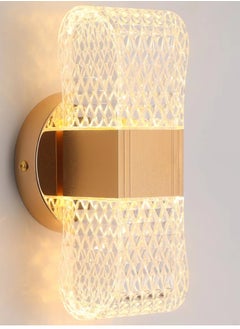 Buy Interior LED Wall Light,Dimmable Modern LED Wall Lamp,Acrylic Lighting Wall Light for Living Room, Hallway, Bedroom, Stairs,10W,Coverage Area 5-8㎡ in UAE