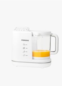 Buy 7 in 1 Baby Food Processor/Steam Cooking / Blending / Chopping / Warming / Sterilizing / Keep Warm / Descaling /-White in UAE