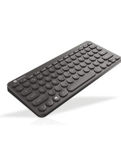 Buy Portronics Bubble Multimedia Wireless Keyboard, Black in UAE