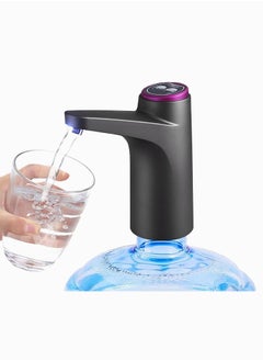 اشتري Rechargeable Smart Water Pump Dispenser Water Bottle Pump 1200mAh 4W Gray في السعودية