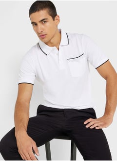 Buy Pocket Detail Polo Shirt in UAE