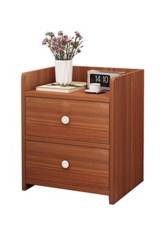 اشتري Sharpdo Nightstands Home Bedside Storage Cabinet With 2 Drawers في السعودية