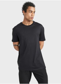 Buy Defactofit Standard Fit Crew Neck Short Sleeve T-S in UAE