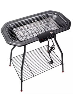 Buy Camping And Home Use Electric BBQ Grill Pan Stand With Legs in UAE